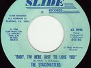 STAGEMASTERS - BABY, I'M HERE JUST TO LOVE YOU (SLIDE) NORTHERN SOUL ORIGINAL