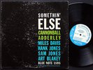 CANNONBALL ADDERLEY Somethin' Else LP BLUE NOTE 1595 NY USA RVG MONO Miles Davis