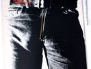 ORIGINAL 1971 ANDY WARHOL COVER THE ROLLING STONES STICKY FINGERS VINYL LP