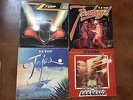 ZZ Top LP Vinyl Record 4 Lot:  Fandango, Tejas , Eliminator  Deguello