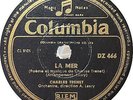 La Mer - Charles Trenet - 78 er  Schweiz - 1946