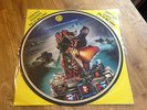 Fish Marillion LP picture disc Vigil in a wilderness UK EMI 1st press & Poster