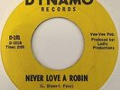 TOMMY HUNT - NEVER LOVE A ROBIN - DYNAMO
