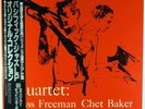 RUSS FREEMAN AND CHET BAKER: QUARTET-MINT RECORD, UNPLAYED, INSERT & OBI STRIP