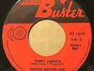 PRINCE BUSTER & HIS ALL STARS Funky Jamaica SUPER RARE REGGAE 45 Red Label