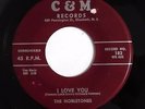 NOBLETONES 45 I love you / I'm really too young C&M VG++  Doowop e8615