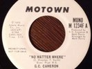 G.C. Cameron No Matter Where 45, Rare 70s Modern Soul On Motown Promo NM
