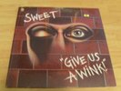 SWEET LP GIVE US A WINK 1976 CAPITOL DIE CUT COVER STILL SEALED COPY NEW ACTION