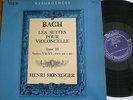 HENRI HONEGGER / BACH suites for cello nos 5 & 6 / VALOIS
