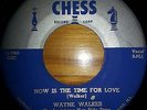 WAYNE WALKER hillbilly bop rockabilly 45 Now Is The Time - CHESS - nm