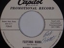 WANDA JACKSON: Fujiyama Mama CAPITOL NM- 45 Promo ROCKABILLY Monster HEAR
