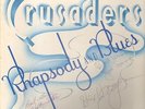 The Crusaders Rhapsody And Blues SIGNED MCA Vinyl LP