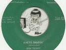 DON TERRY Knees Shakin ROCKABILLY BOPPER 45 RPM RECORD