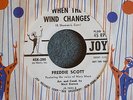 NORTHERN SOUL 45 Freddie Scott When The Wind Changes Joy 280 Promo M- HEAR MP3