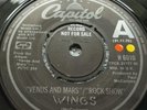 PAUL MCCARTNEY & WINGS - VENUS AND MARS - 1976 UK CAPITOL DEMO NR MINT 7