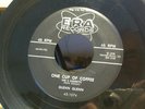 Glenn Glenn ONE CUP OF COFFEE / LAURIE ANN 45 rpm rockabilly VG++ ORIGINAL ERA