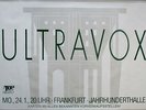 ULTRAVOX - 1983 - Konzertplakat - Monument - Tourposter - Frankfurt