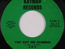 JOY: You Got Me Hummin KAYMAR Baltimore Private Psych Organ 45 Hear OBSCURE