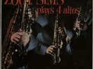 Plays Four Altos Zoot Sims UK vinyl LP album record CLP1188 HIS MASTERS VOICE