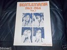 THE BEATLES BEATLEMANIA 1963-1966 VOL.1 SHEET MUSIC NOTES LYRICS BOOK 128 PAGES