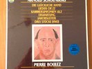 SCHOENBERG WORKS PIERRE BOULEZ CBS BOX SET IMPORT 1982  STILL SEALED
