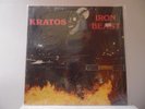 KRATOS - IRON BEAST - BEN HANZEI RECORDS-512051XA/B -RARE METAL-SHRINK ON COVER