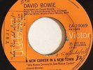 DAVID BOWIE - Sound and vision / A new career /  EL SALVADOR PROMO 45