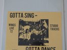 PAUL MCCARTNEY & WINGS Gotta Sing - Gotta Dance   In Shrink Wizardo WRMB 342