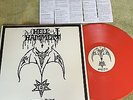 HELLHAMMER 'Satanic Rites' RED VINYL LP Slayer Celtic Frost Venom Mayhem