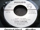 ? Cathy Carlson PROMO 'Hurt So Bad' EX+ Cover Collectors Northern Soul 45 HEAR