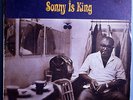 SONNY TERRY w/LIGHTNIN' HOPKINS SONNY IS KING RARE ORIG '63 BLUESVILLE MONO LP