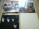 4 ORIG BEATLES ALBUMS. SGT PEPPER WHITE ALBUM BEATLES FOR SALE WITH THE BEATLES