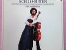 MISCHA MAISKY    Solo Cello Bach     ORIG DGG stereo 415416-1 GER-1985 3-LPs NM