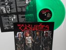the CASUALTIES die hards GREEN VINYL Lp Record with lyrics insert