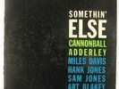 Cannonball Adderley - Somethin' Else LP - Blue Note - BLP 1595 DG RVG 47 W 63rd