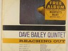 Dave Bailey Quintet - Reaching Out LP - Jazztime - JT-003 Mono DG VG+