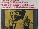 Johnny Griffin & Eddie Lockjaw Davis - Lookin At Monk LP - Jazzland - 939S VG+