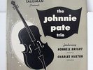 JOHNNIE PATE TRIO-SELF-TITLED ON TALISMAN JAZZ 12