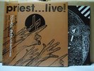 JUDAS PRIEST / PRIEST...LIVE - Japan 2LP PROMO w/obi & STICKER