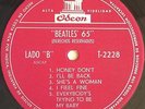 THE BEATLES - Beatles 65 /  COSTA RICA PRESS / Indica