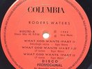 ROGER WATERS - What God Wants - RARE COSTA RICA PROMO / Pink Floyd 45