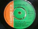 ALTON ELLIS- LA LA MEANS I LOVE YOU -VINYL7 