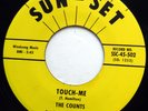 THE COUNTS 45 Touch Me / Twist'n All Night NEAR MINT Doo Wop ORIGINAL e7245