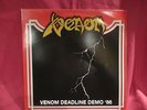VENOM - LP - VENOM DEADLINE DEMO '86- CALM BEFORE THE STORM - COLOURED VINYL