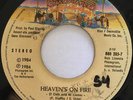 KISS - Loney Is The Hunter / Heaven's On Fire - RARE GUATEMALA 45    #28