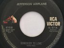 JEFFERSON AIRPLANE - Somebody To Love - RARE EL SALVADOR 45  #70