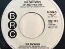 * THE PROMISES Living In The Footsteps Of Another Girl NORTHERN SOUL BRC 45 Hear