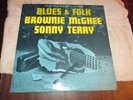 Brownie McGhee Sonny Terry Blues and Folk beaut deep groove Bluesville LP