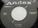 ECHOES dee dee di oh / Time DOOWOP 45 on BLACK label ANDEX  E8589