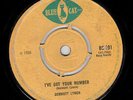 DERMOT LYNCH - HOT SHOT / I'VE GOT YOUR NUMBER - BLUE CAT